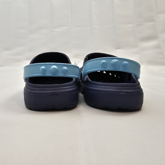 NWT, Toddler Dinosaur Clogs Shoes Dark Blue Size 8-11.5 - Picture 8 of 11